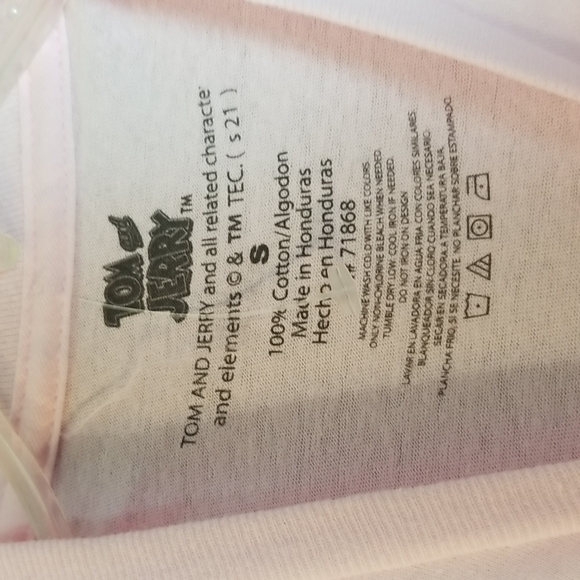 Tom & Jerry Tee Pink Small Tshirt - Picture 4 of 7